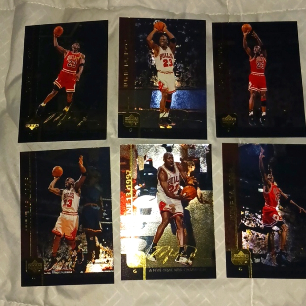 Upper deck 6 championships card set